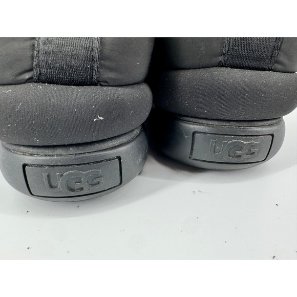 UGG Tasman LTA Black Puffer Slippers Womens Size 9 Insulated - Picture 8 of 15